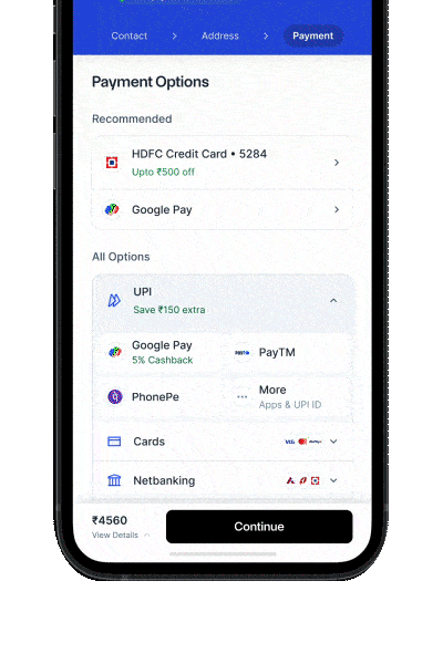 All payment methods in one place- Trust signals your customer needs
