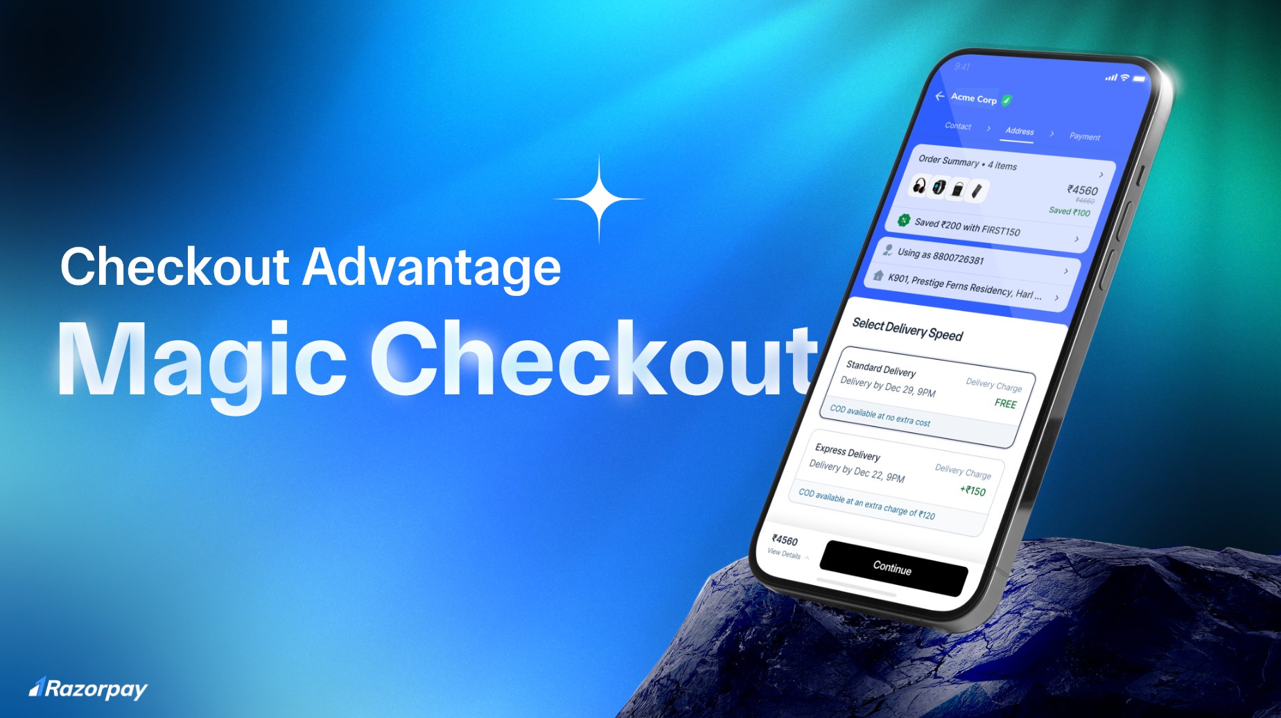 Razorpay Magic- A one-click checkout solution