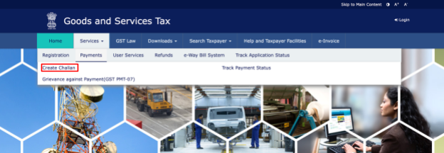 how to pay gst online step 3