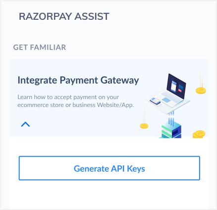 generate api keys