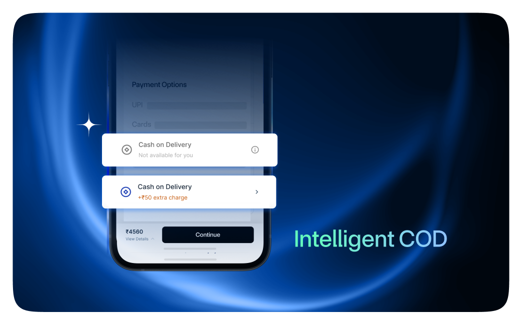 Razorpay Checkout- COD Intelligence